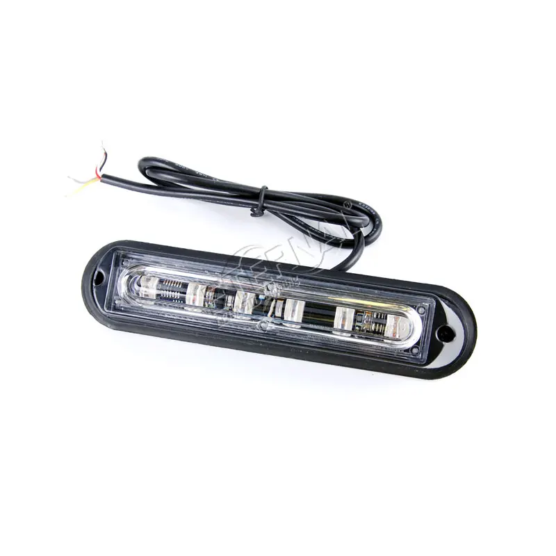 

6W motorcycle strobe lights signal lamp car warning flashing for truck trailer car auto accessories led lamp