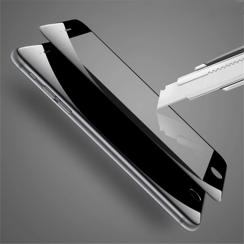 Высококачественное ультрапрозрачное закаленное стекло 9H 2.5D для iPhone 6 Plus 6S 7 4