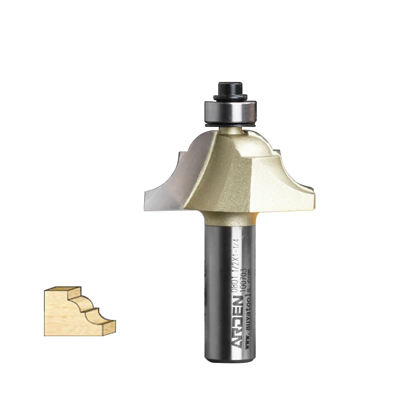 

French Baroque Arden Router Bit 1/2*3/4 Shank - Arden A0801178