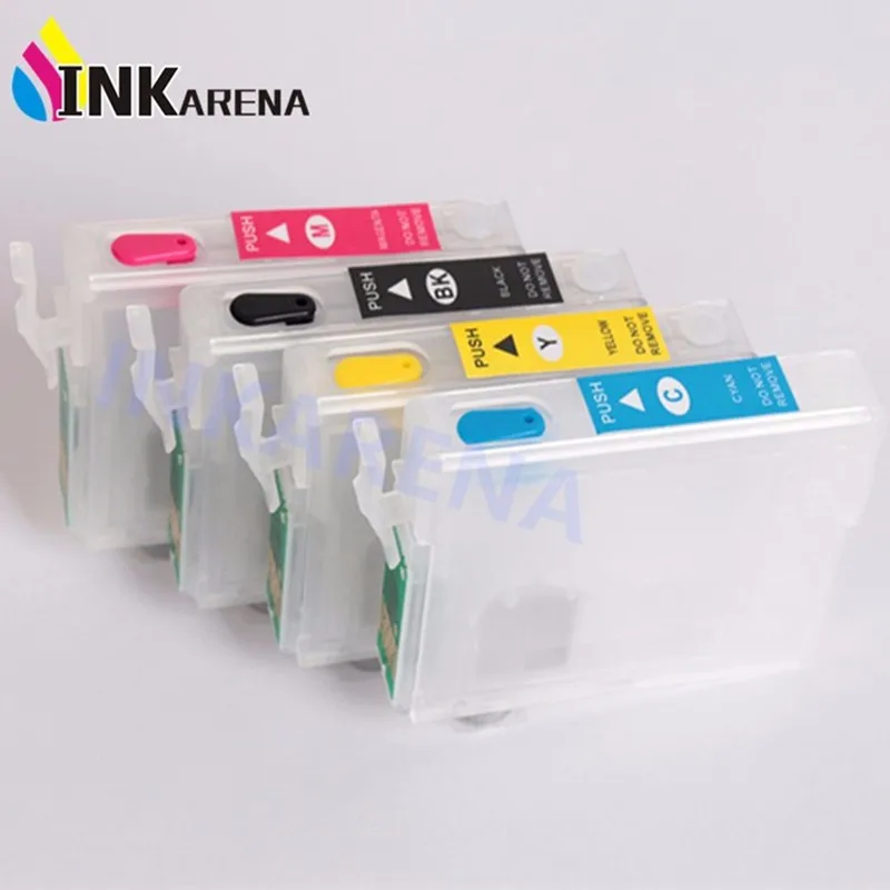 Набор многоразовых чернильных картриджей INKARENA 73N T0731 для принтера Epson CX5900 T40W TX205