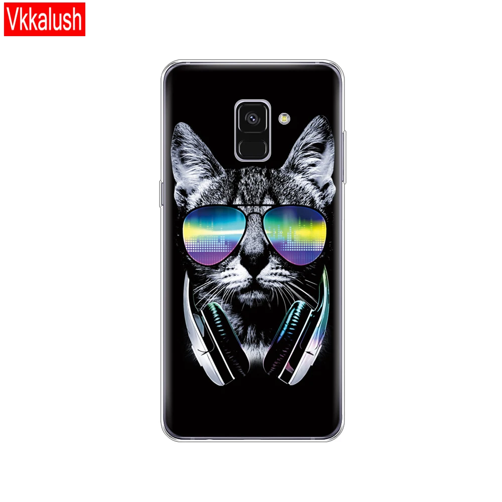 80096 Силиконовый чехол для samsung Galaxy A8 A530 A530F чехол мягкий Tpu чехол для телефона для samsung A8 Plus A730 A730F чехол прозрачная сумка - Цвет: 80096