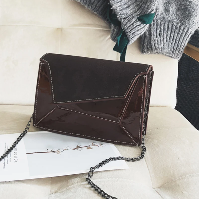 Сумка через плечо для женщин на цепочке маленькая сумка высокое качество из