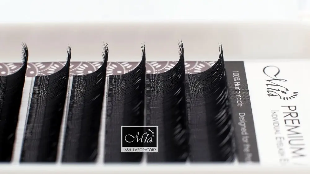 [0.20/.25 J/B/C/D/D+/L] Mia Synthetic Mink Eyelash Extension Individual Semi Permanent | Красота и здоровье