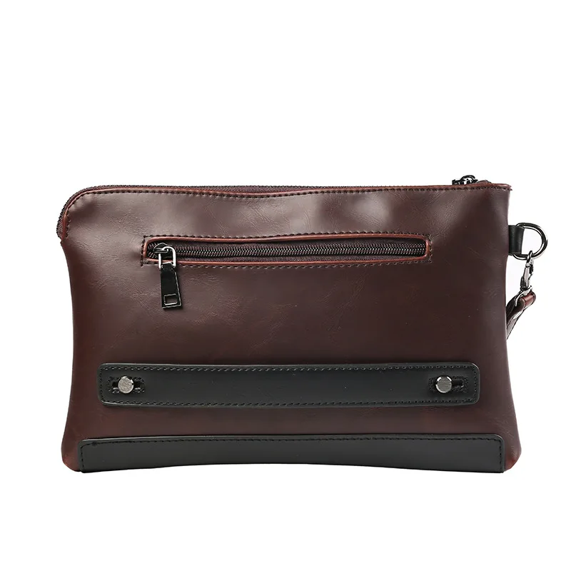 Work Bag Clutch Office Bags for Men Data File PU Leather Briefcase Envelope Coffee Package Portafolios Maletin Para Hombres |