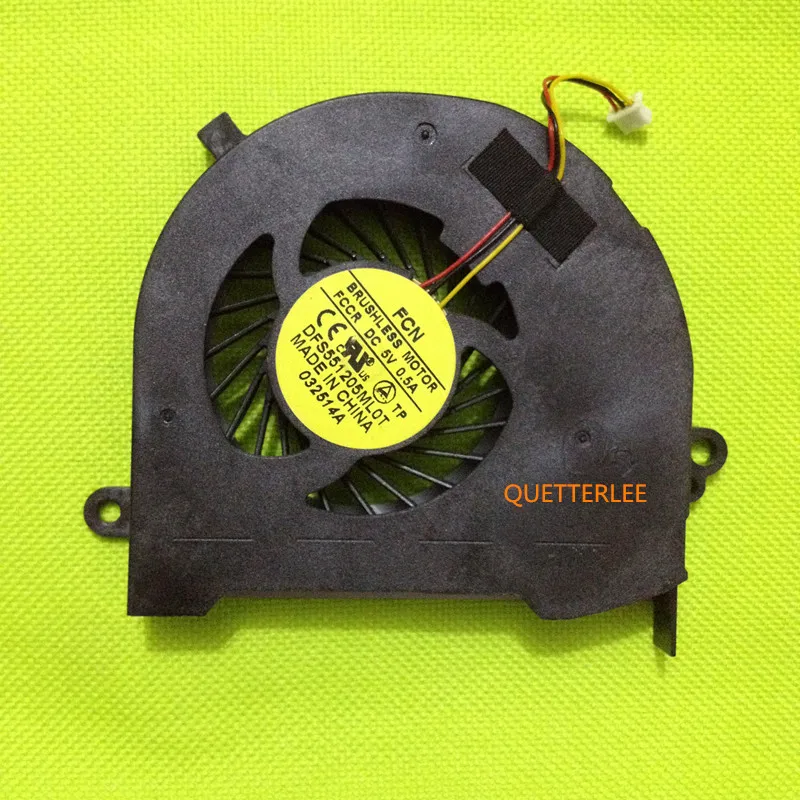 

New Laptop cpu cooling fan for toshiba Satellite C70 C70-A C75 C75D L70 L70-A L75 L75D L75D-A DFS551205ML0T MF60120V1-C640-G99