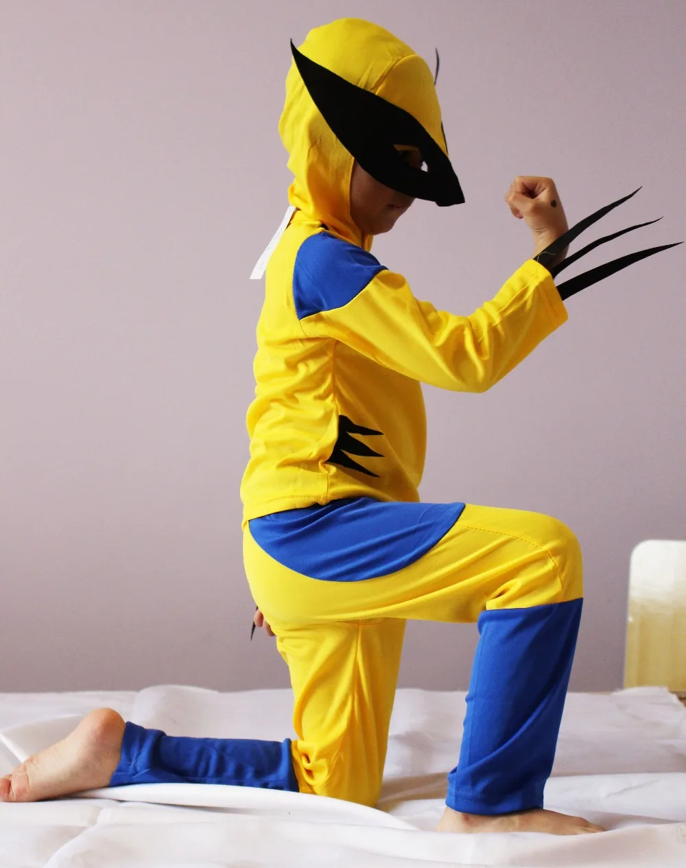 Вечерние костюмы на Хэллоуин для детей от 3 до 7 лет с героями комиксов и Logan roll