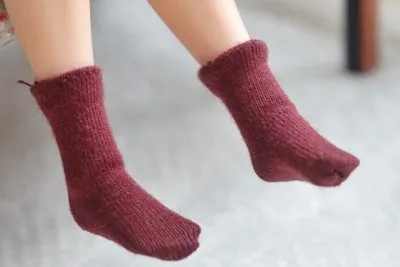 1 пара однотонные и полосатые короткие носки для кукол блайз подходит Azone Pullip