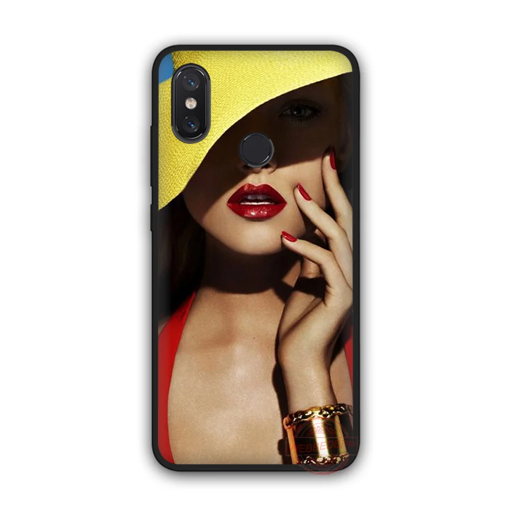 WEBBEDEPP black and white vogue TPU phone case for Xiaomi Mi 6 8 A2 Lite A1 F1 9 MAX 3 SE |