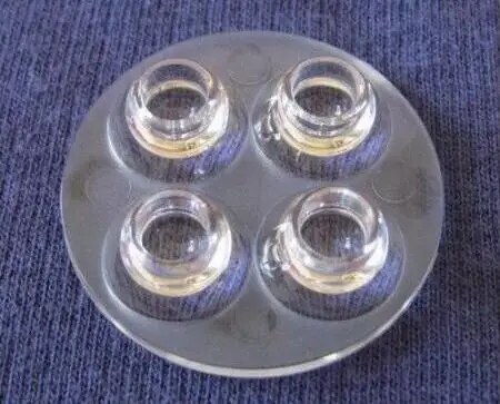 

#3535-AO-4P, High quality LED Optical Lens, Size: 35X7.1mm, Degree: 35, PMMA materials, Concave surface