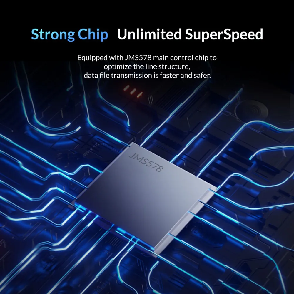 ORICO 3,5 дюйма SATA для USB 3,0 HDD чехол с держателем Поддержка 12 ТБ Макс прозрачный корпус жесткого диска