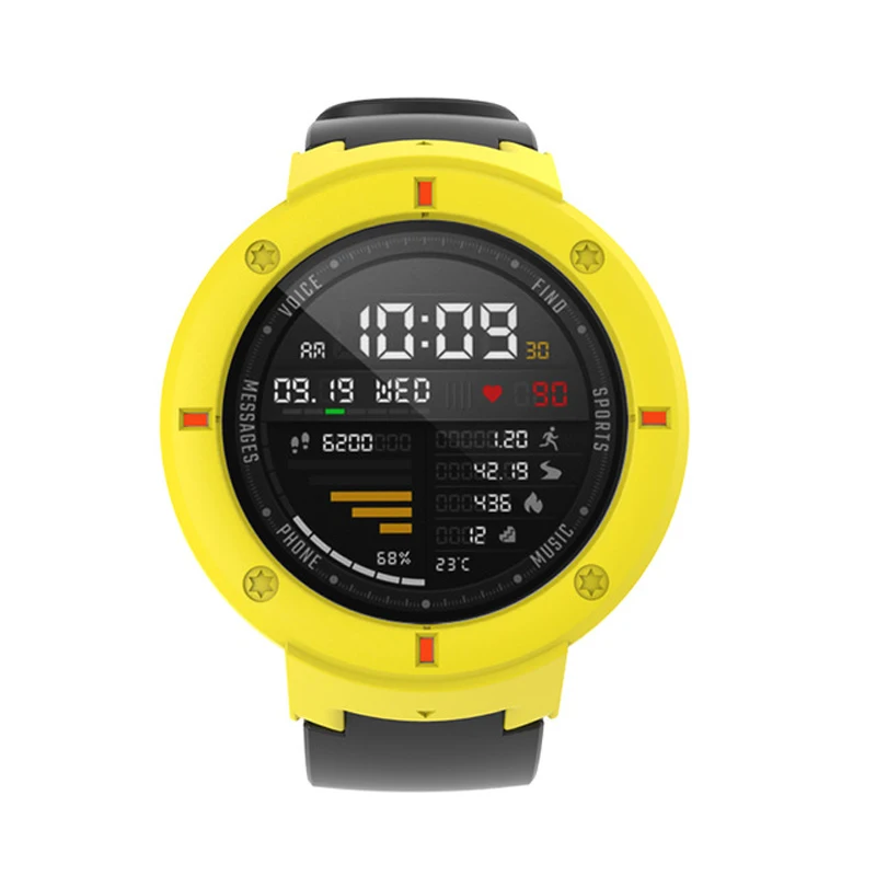 Bakeey PC Красочные Smartwatch чехол для экрана силиконовые умные часы Чехол для Amazfit грани Смарт-часы
