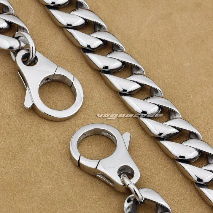 Блестящая модная подвеска на талию из нержавеющей стали 316L крутая Мужская