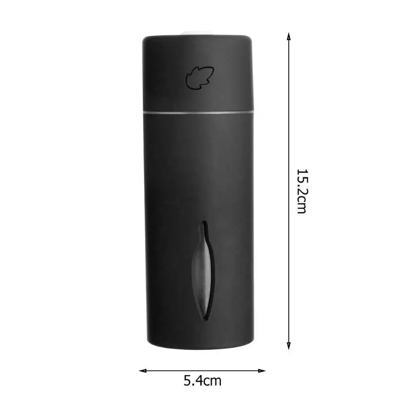 Портативный usb-увлажнитель воздуха с листьями, атмосферная лампа, арома-диффузор, настольный офисный кондиционер, комнатный увлажнитель для автомобиля, Прямая поставка
