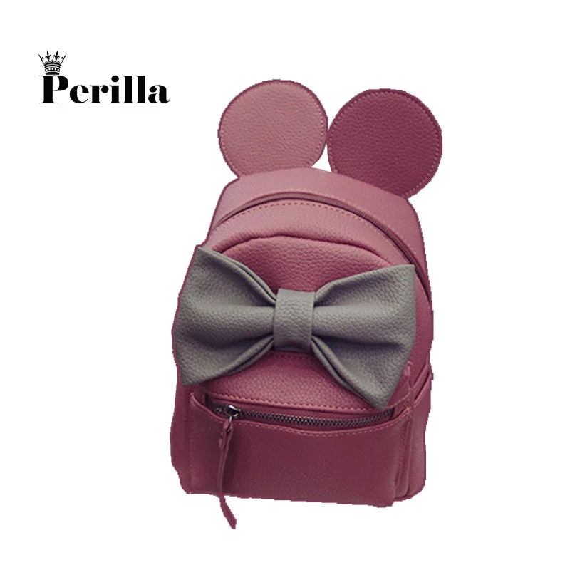Perilla/фирменный рюкзак из искусственной кожи женская сумка рюкзаки для