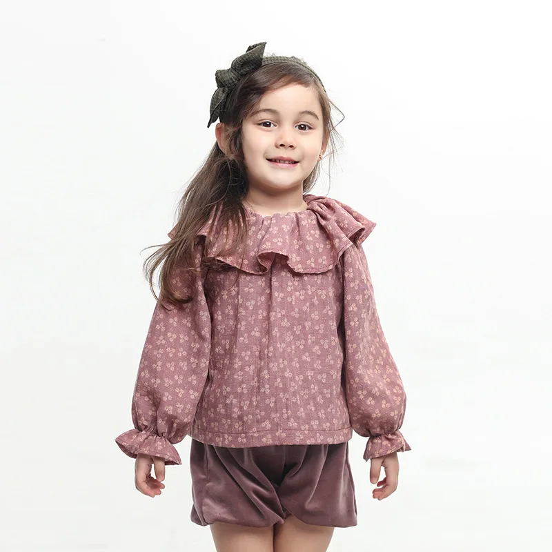 

Baby Girl Polka Dot Shirt 2019 Fashion Children's Clothing Kids Girls Long Sleeve Cute Blouse Toddler O-neck Top Tees Girl Shirt