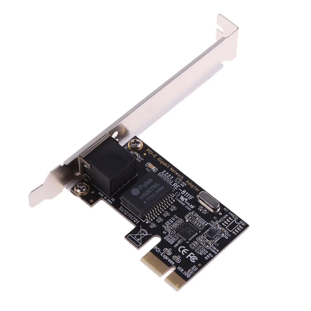 Высококачественный набор микросхем для сетевой карты RTL8111E Gigabit Ethernet PCI-Express PCI-E адаптер для рабочей станции