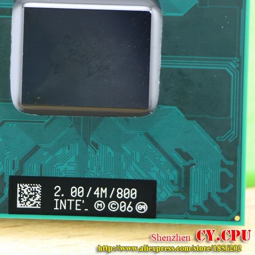 Бесплатная доставка intel cpu ноутбук Core 2 Duo T7300 4M Socket 479 cache/2 0 GHz/800/двухъядерный