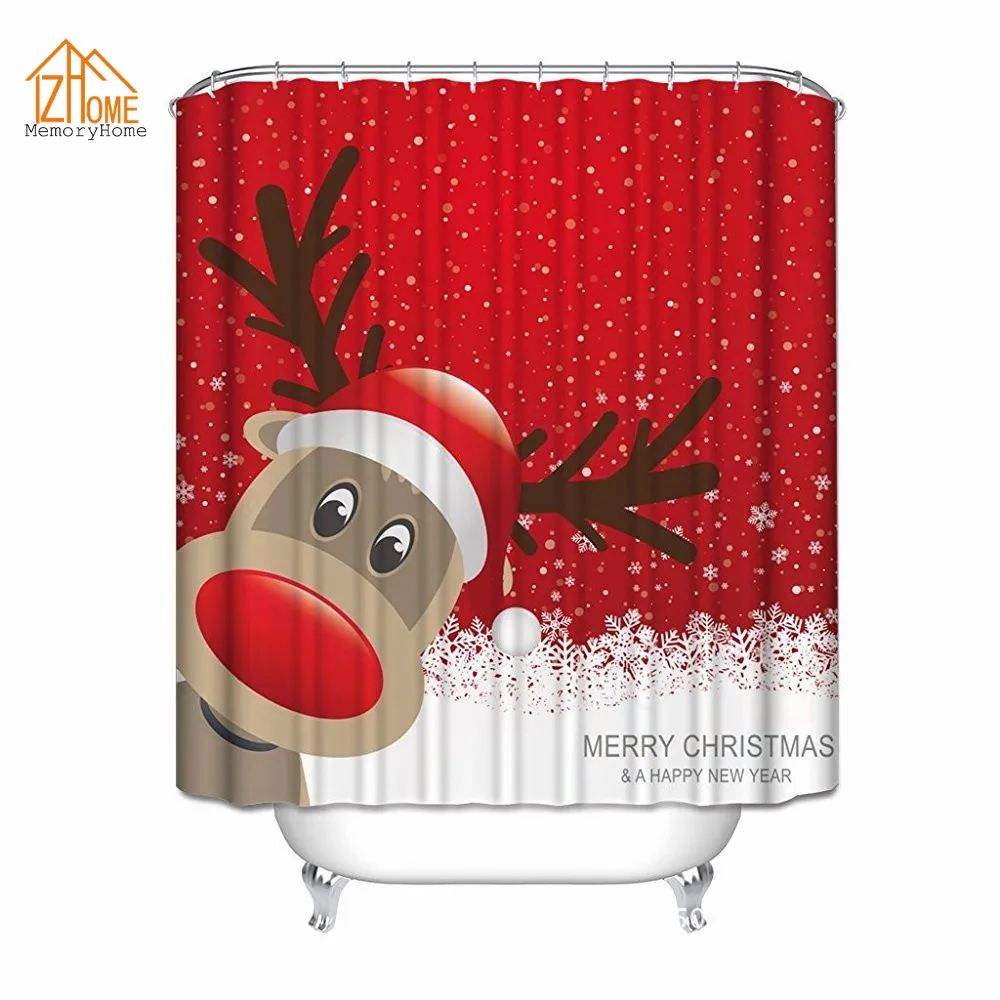 Домашний декор для ванной из водонепроницаемого полиэстера занавеска душа с