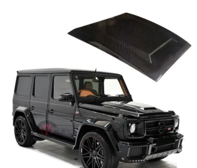

Передняя крышка двигателя из углеродного волокна для Mercedes Benz G-CLASS W463 G500 G550 G55 G63 AMG 2004-2019