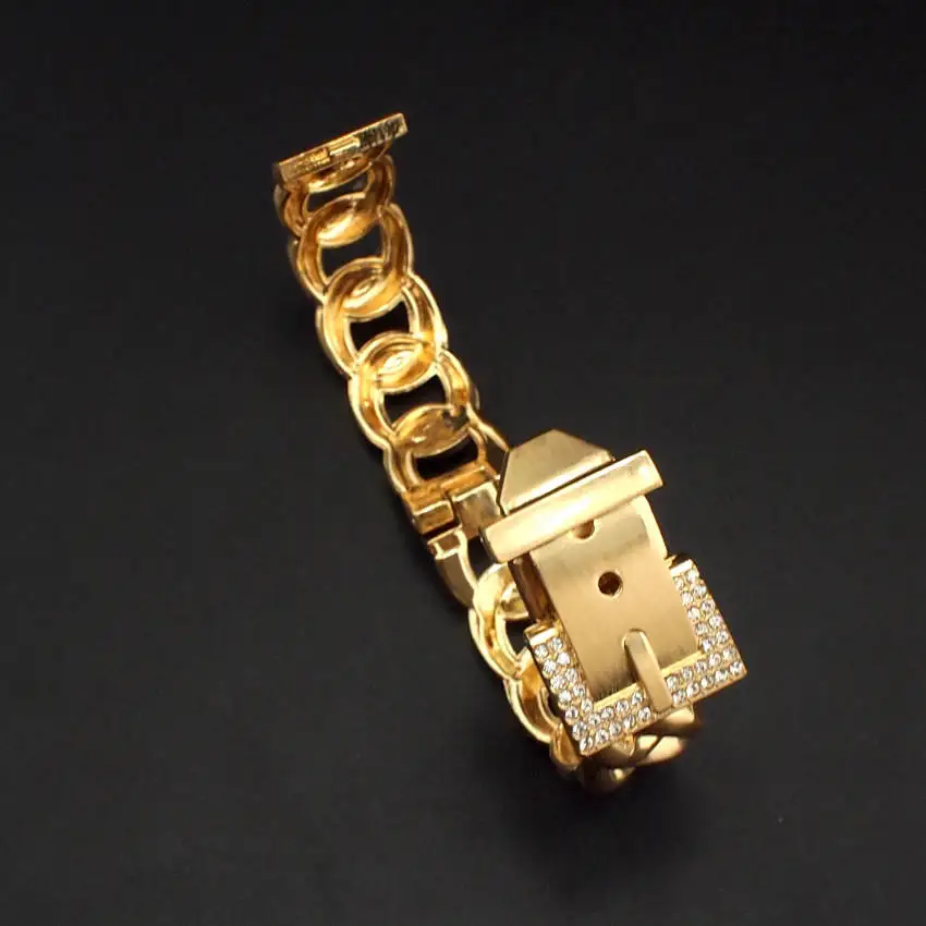 Женский браслет на запястье MANILAI модный дизайнерский из цинкового сплава стразы