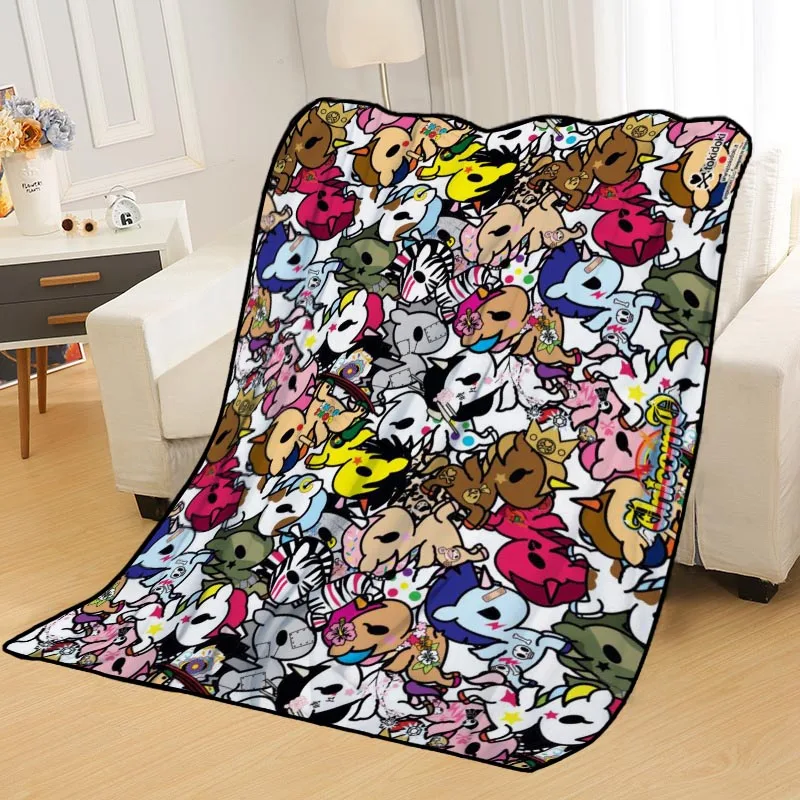 Одеяла на заказ Tokidoki одеяло s мягкое TR DIY ваше изображение украшения спальни пледы ковер путешествия одеяло - Цвет: Blanket 8