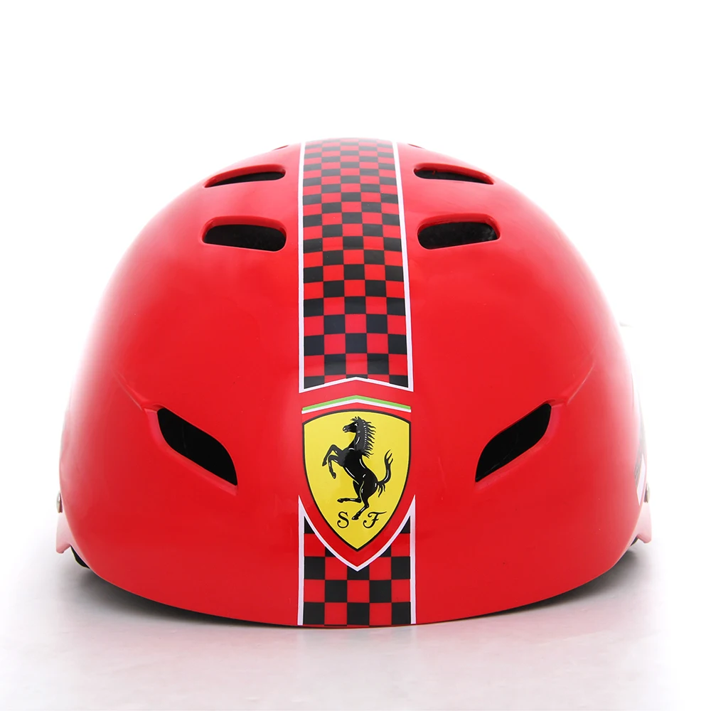 Ferrari Сверхлегкий детский спортивный шлем, детская защита головы, открытый велосипедный шлем для подростков, для мальчиков и девочек