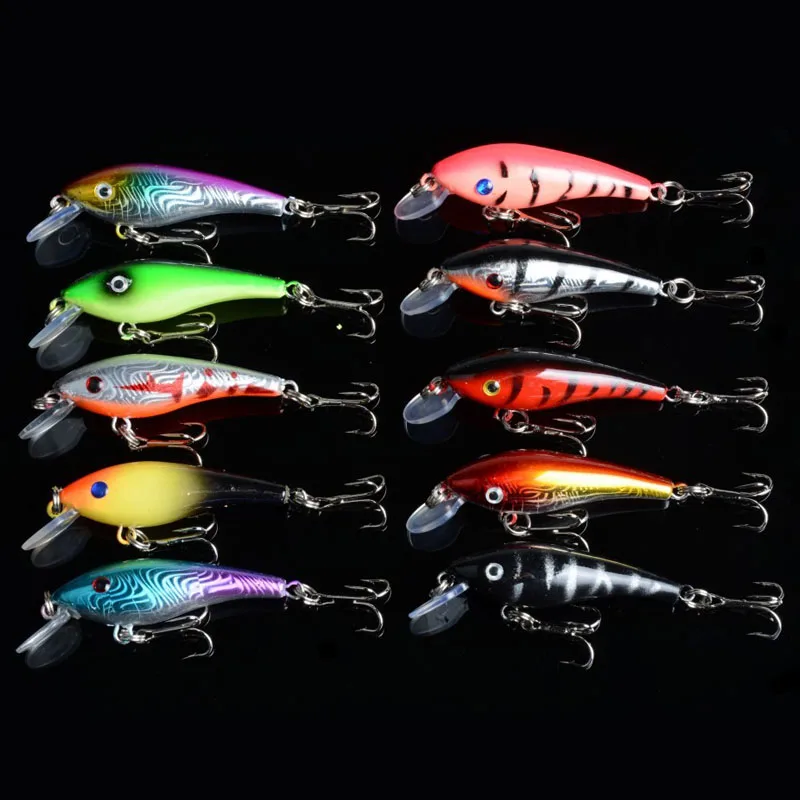 Рыболовные снасти оптом 10 цвет бутик приманки Мино 5.7 см/4.4 г Дорожные суб