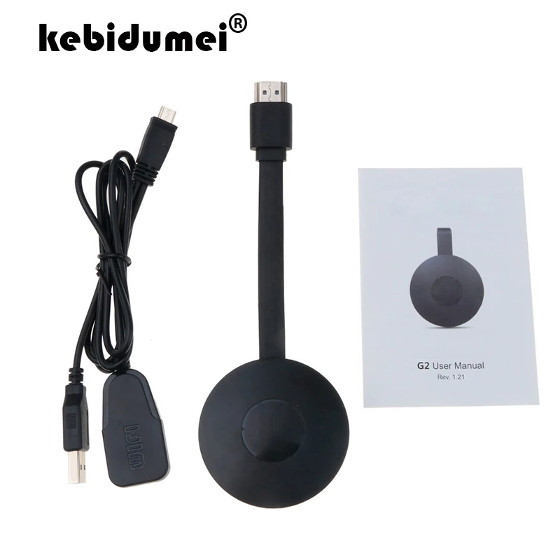 ТВ приставка kebidumei G2 HDMI WiFi Дисплей приемник ключ для Android Anycast Miracast|SmartTV-стики и