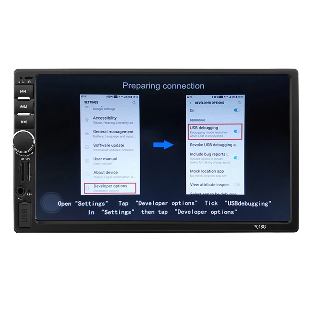 2 Din gps-навигатор, навигация mp5 автомобильное радио " плеер сенсорный экран видео мультимедиа аудио стерео камера для Android телефона