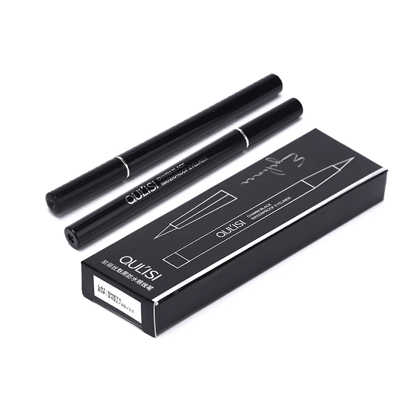 Профессиональная черная жидкая подводка для глаз водостойкая Стойкая карандаш