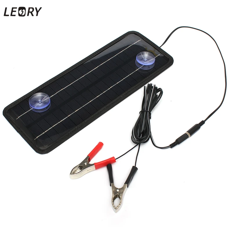 LEORY универсальное 12В 4 5 Вт солнечное зарядное устройство перезаряжаемый