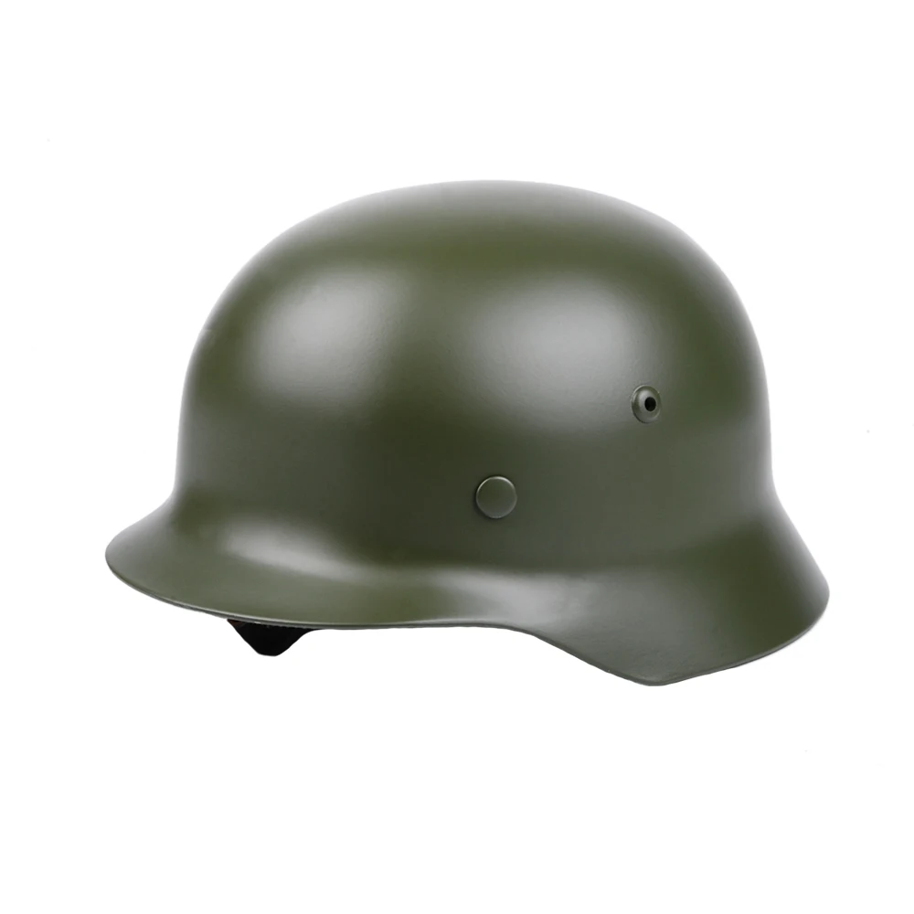 Немецкий Элитный шлем WW2 армейский M35 mняет зеленый Стальной шлем|Аксессуары для
