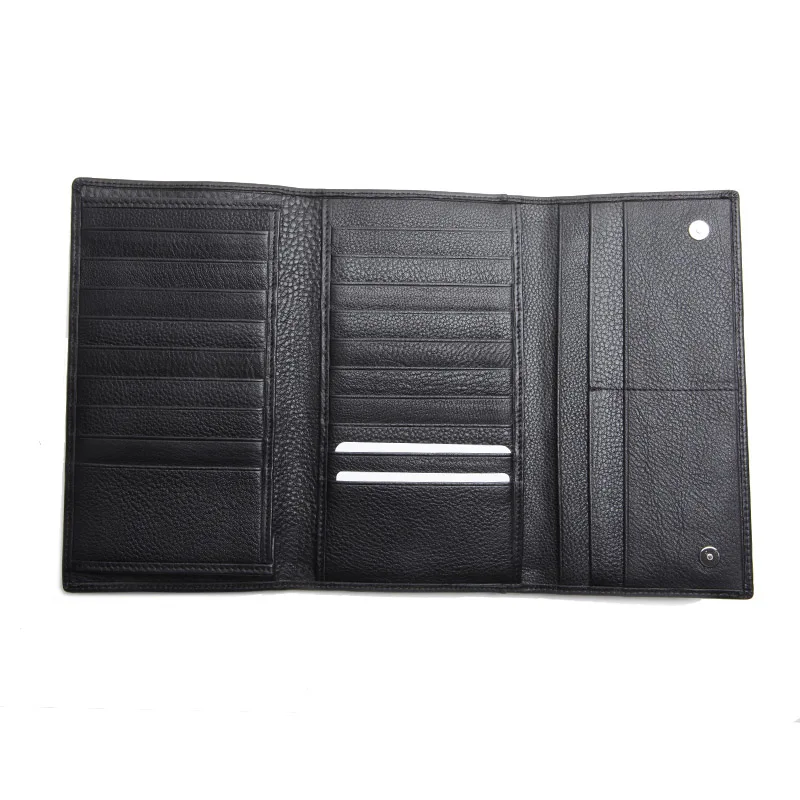 LANSPACE мужской кожаный бумажник мультихолдер ручной работы кошелек брендовый