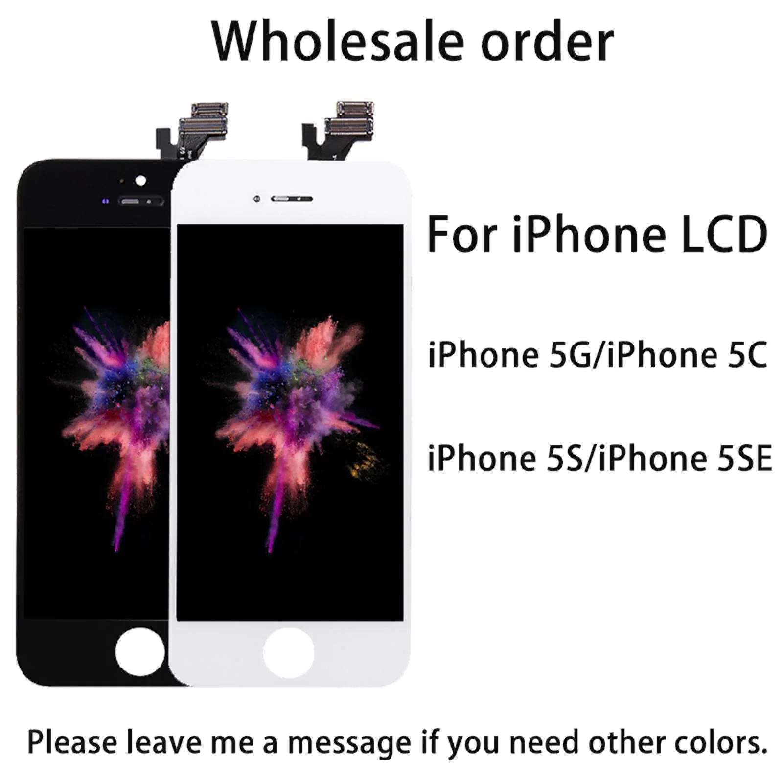 10 шт./лот 3D сенсорный ЖК дисплей Замена для iPhone 5 5c 5S 5se 6 p 7 8 экран дигитайзер