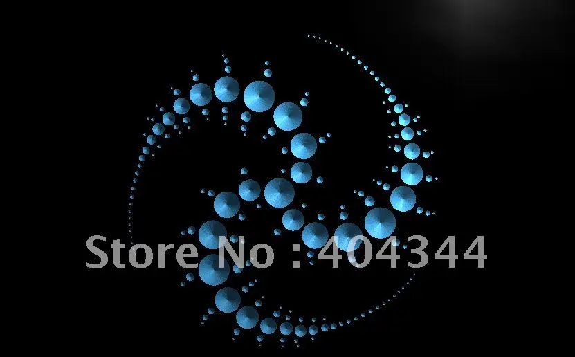 

LB919- Crop Circle UFO Space Rare Science Light Sign