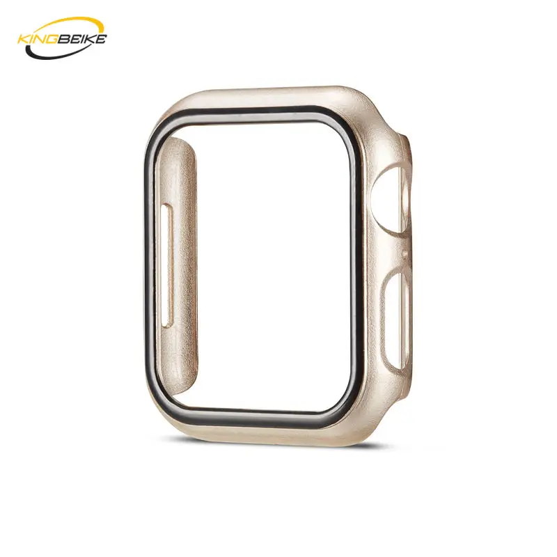 KINGBEIKE High-end PC Watch Case For iWatch Series 4 Popular Full Protection Cover Frame Apple 40mm 44mm | Наручные часы