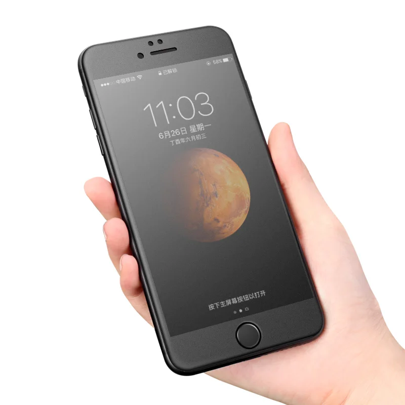 ESVNE 3D матовая Защитное стекло для айфон 6 7 8 мягкий край пленки 9H iPhone 6s плюс Screen
