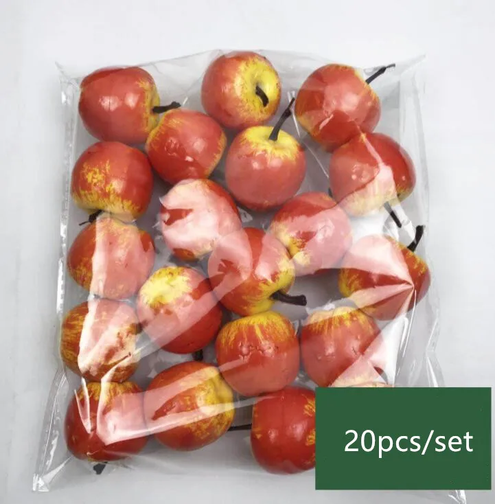 20 шт./компл. фрукты овощи Кухня искусственные баклажаны домашний декор Кухня игрушка для подарок для девочек - Цвет: 2