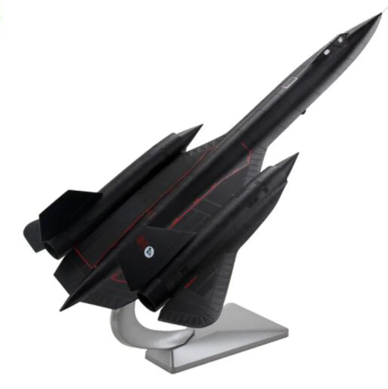 

1/72 Scale SR-71A Lockheed Blackbird Surveillance Fighter Aircraft Airplane Models Adult Children Toys Gifts for Display Show