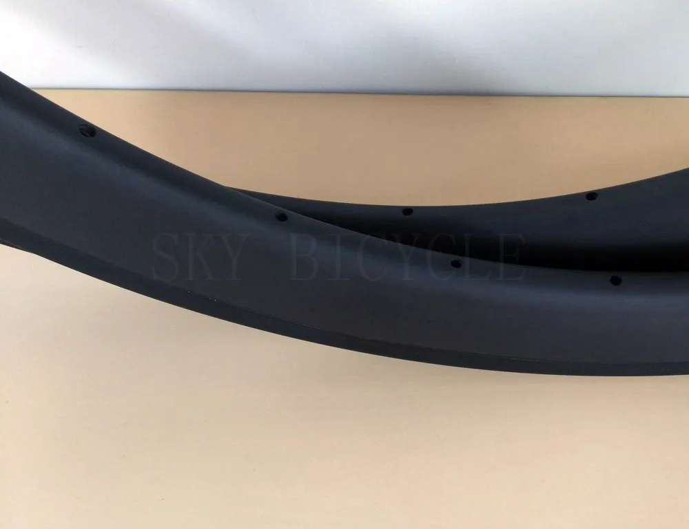 700C 50mm Clincher carbon bike rims 23mm or 25mm width UD 3K 12K Twill MATT glossy Road bicycle wheel Tubeless rim available | Спорт и