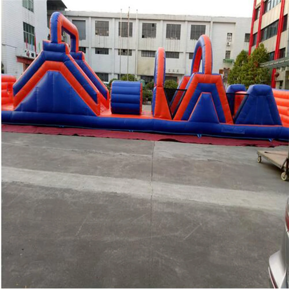Надувные препятствия с отскоком дом надувной замок Открытый Надувной слайд для