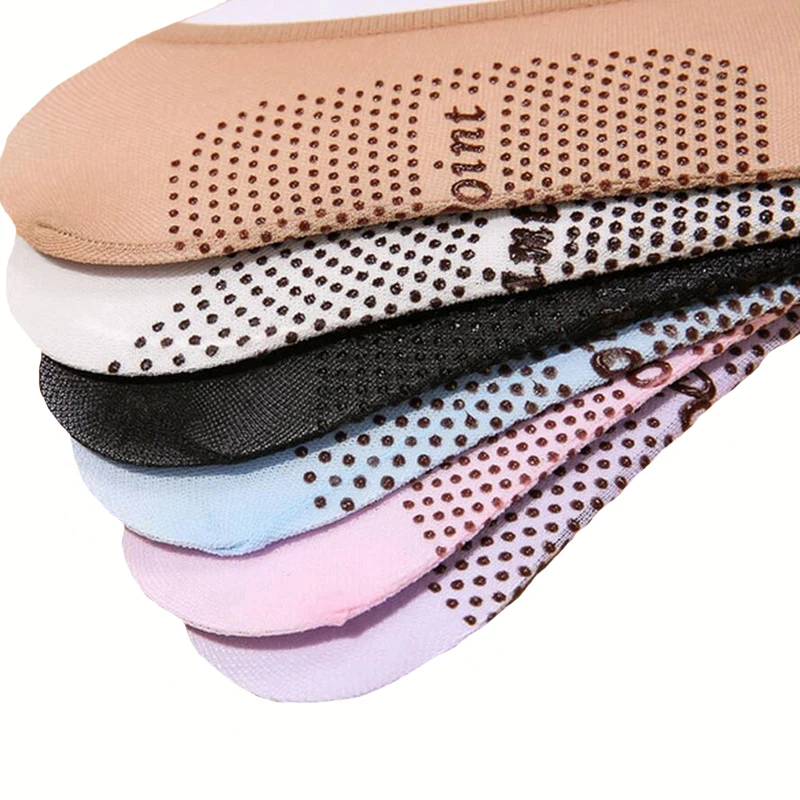 Носки для йоги женские короткие тапочки невидимые носки девушек тонкие розовые