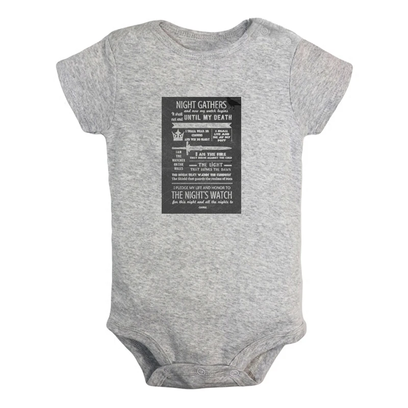 JaBaby449GD Игра престолов, фанаты ТВ-шоу, Винтажный дизайн с тотемом из племени для новорожденных мальчиков и девочек, Униформа-комбинезон с принтом, боди для младенцев - Цвет: JaBaby449GD