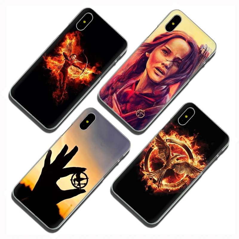 Жесткий чехол для телефона с изображением фильма Голодных игр iphone 5 5s SE 2020 5C 6 6s 7 8