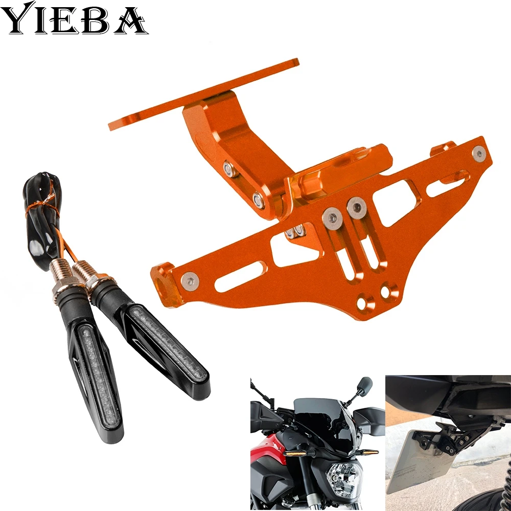 Для BMW F650GS F700GS HONDA CBR650R CB650R CBR650F CB650F Универсальный держатель номерного знака