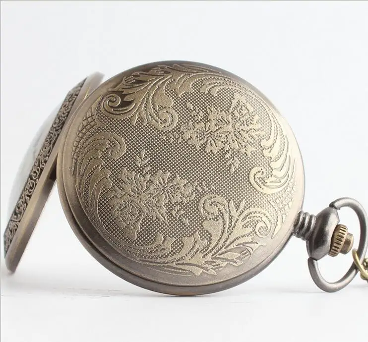 

Wholesale 10 PCS/lot Unique design girl of the four seasons enamel pattern woman jewelry necklace pocket watch