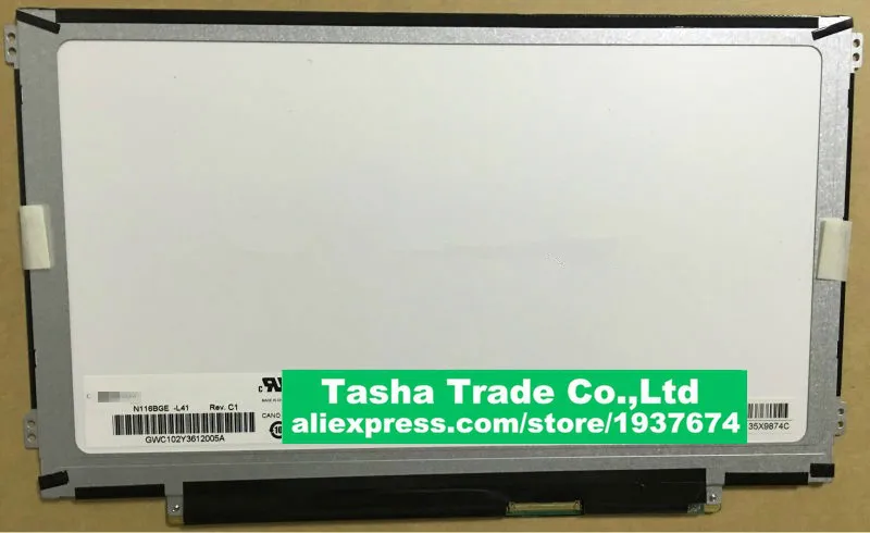 

LTN116AT04 LCD Screen LED Display 40 PIN LVDS Glossy Left and right Screw Holes