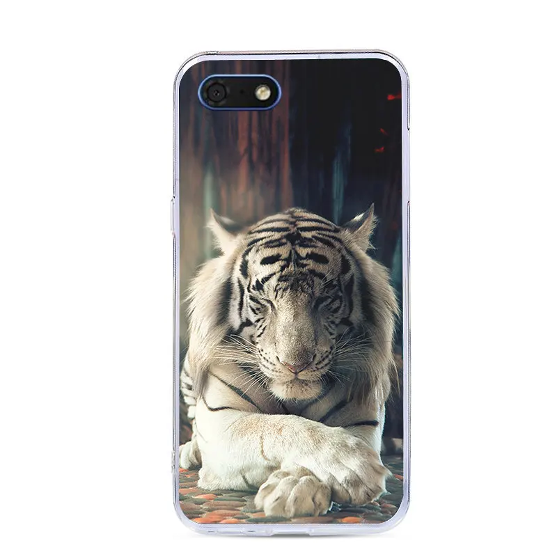 J&ampR Ultra Thin Case 5.45&quot For Huawei Y5 2018 Cover Silicone Y 5 Prime/LITE Soft Cases Phone Bags Lovely Cat |