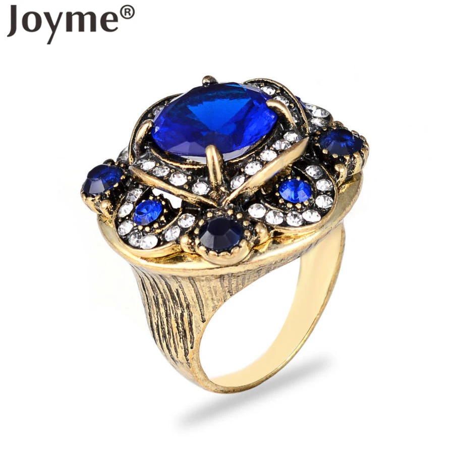 Бижутерия из Турции великолепные свадебные винтажные кольца в стиле бохо для