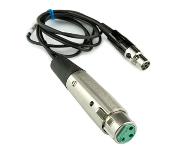 Кабель адаптер Lectrosonics MC41 XLRF на TA5F Mic уровня для всех 5 контактных передатчиков XLR 3